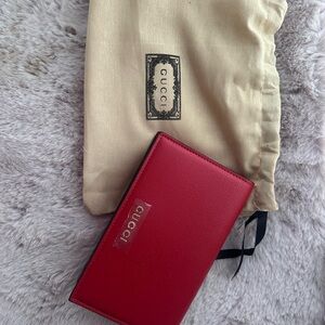 Red Wallet Croos body